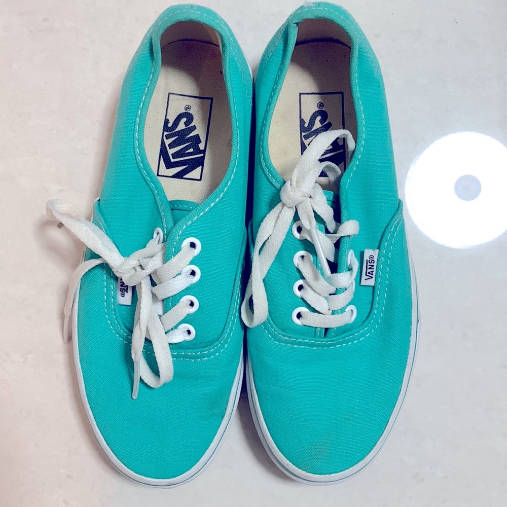 Teal Unisex Vans